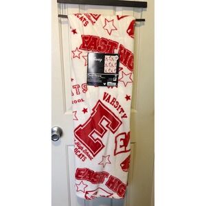 Disney High School Musical White Fleece Throw Blanket 50 X 70 NEW